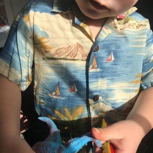 Toddler Hawaiian shirt